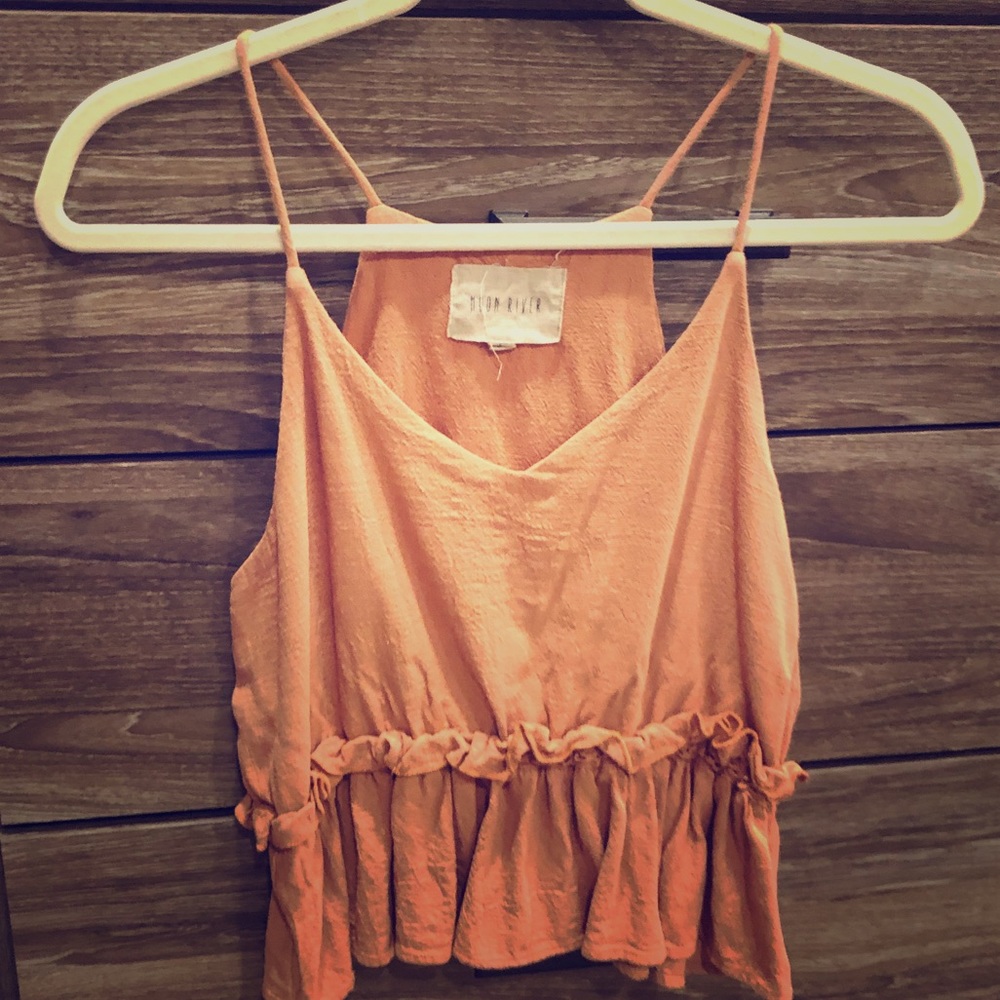 Dressy Ruffled Crop Top